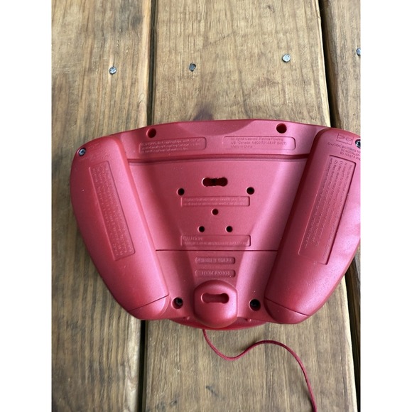 2003 LeapFrog Leapster Learning Game System + + Case No Charger Cord Red - Picture 7 of 8